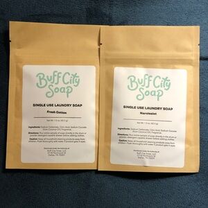 Buff City single use Laundry Soap